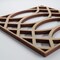 Ekena Millwork Extra Small Montrose Decorative Fretwork Wood Wall Panels, Hickory, 7 3/8"W x 7 3/8"H x 3/8"T WALW08X08X0375MNTHI - alternate 2